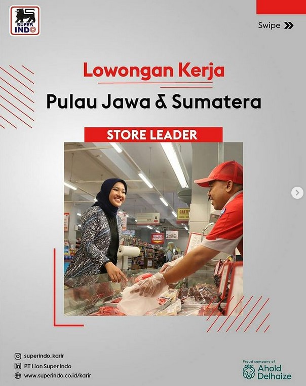 lowongan store leader superindo mei 2021